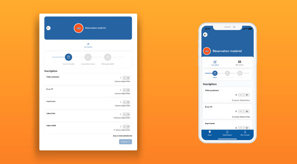 screenshot of Imagina Smart Offices